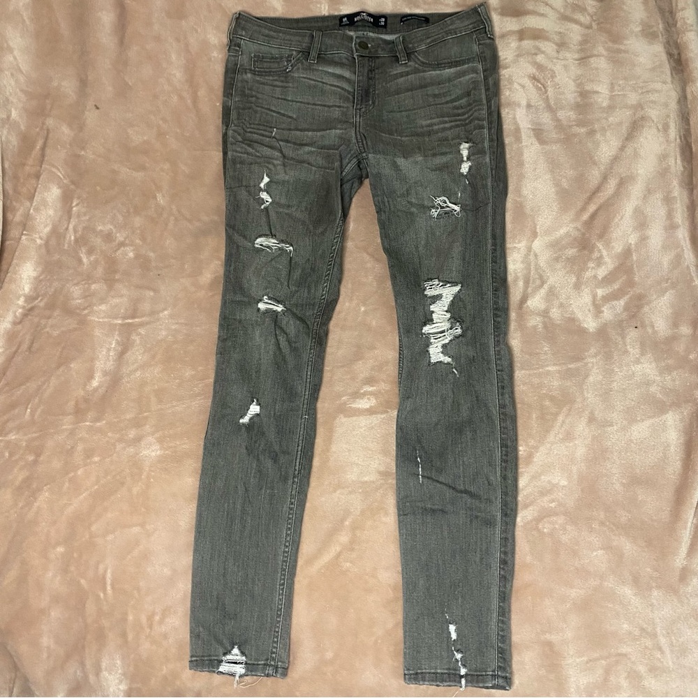 Hollister low rise super skinny jeans
